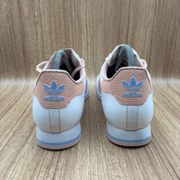 Adidas Originals Samoa AQ7912 White Pink Casual Shoes Women's Sneakers Size 9.5 - Picture 2 of 9